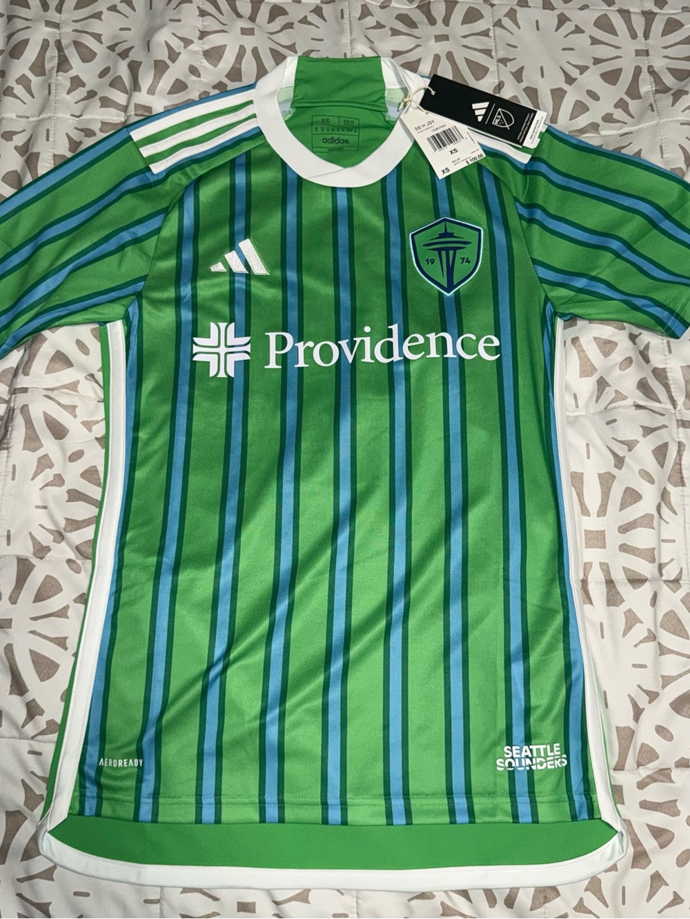 Seattle Sounders FC MLS - Adidas 2024/25 Home Jersey Kit - Men XS